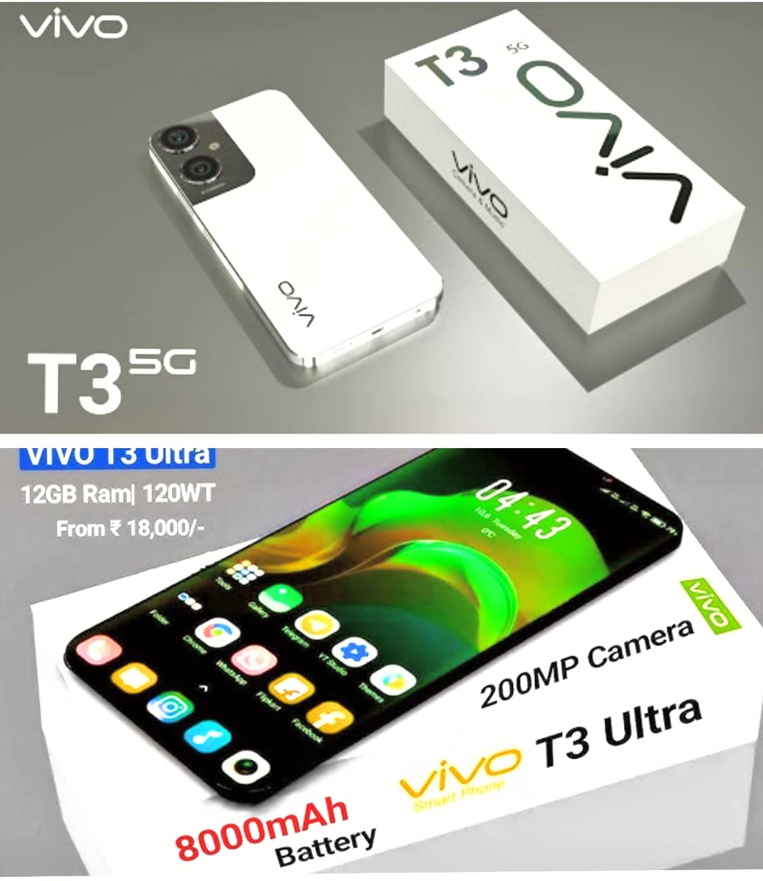 Vivo T3 ultra Unboxing & First Impressions ⚡ Performance & Camera Champ