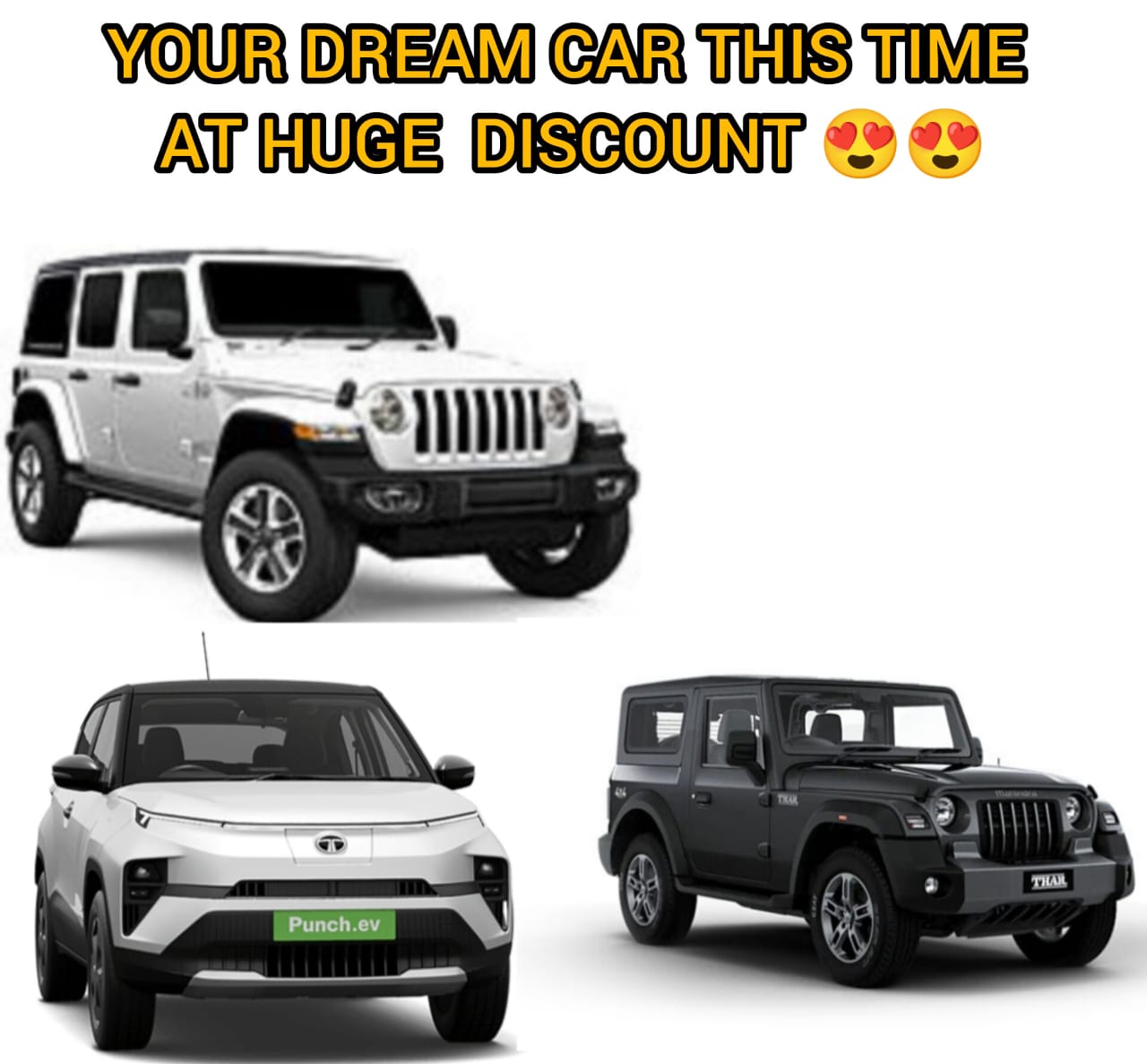 Discount on Cars in September 2024! Huge Stock Clearance on Cars