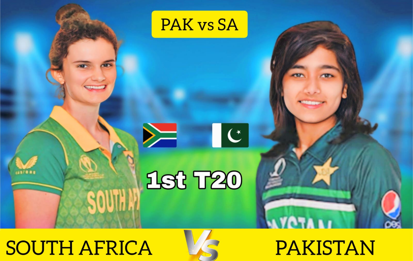 Pakistan Women vs South Africa Women | 1st T20I 2024 | PCB |